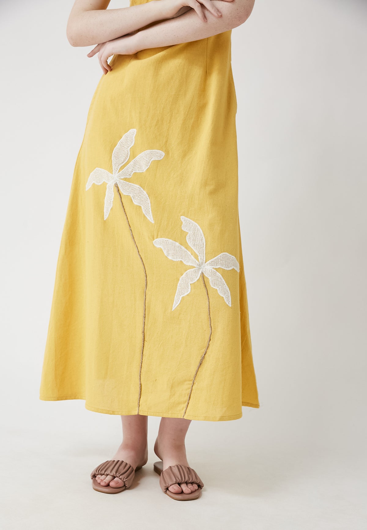 Covin Mango Long Dress