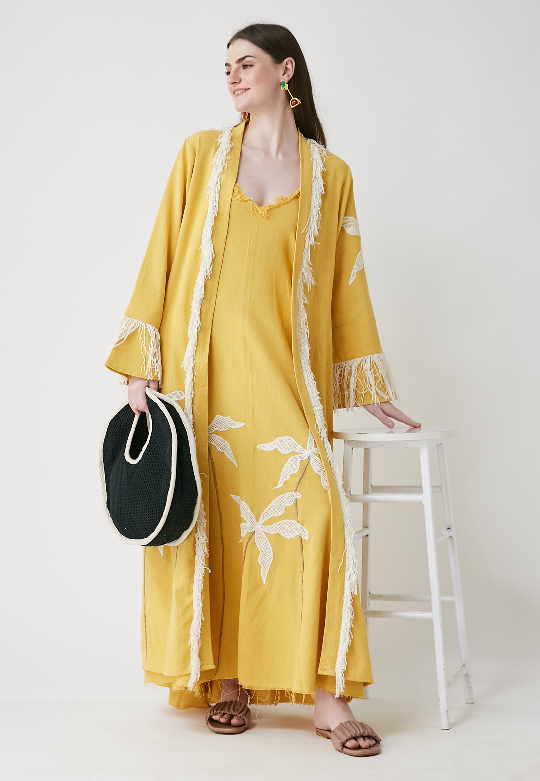 Kimono Horizon Long Mango