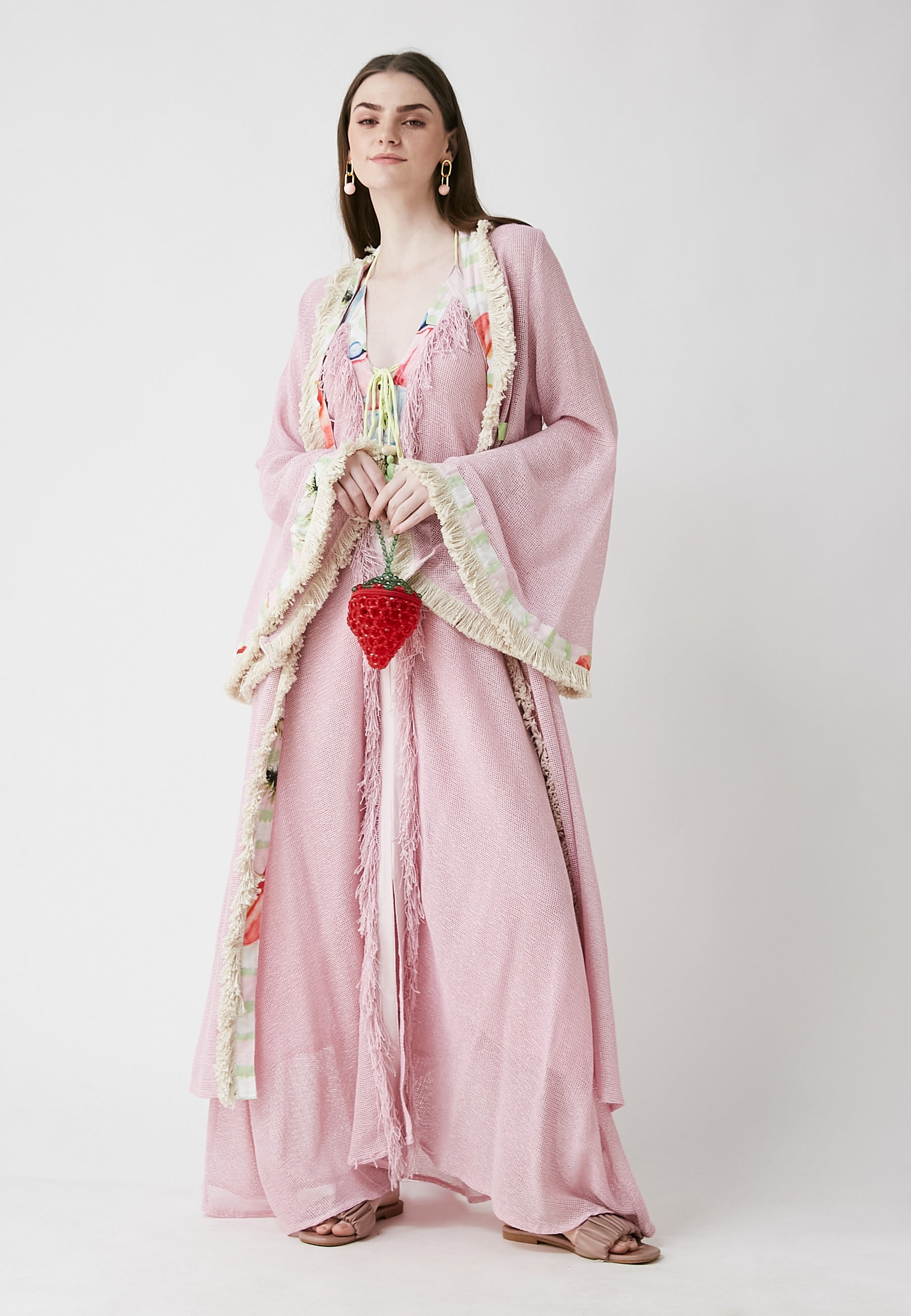 Kimono rosa Nova