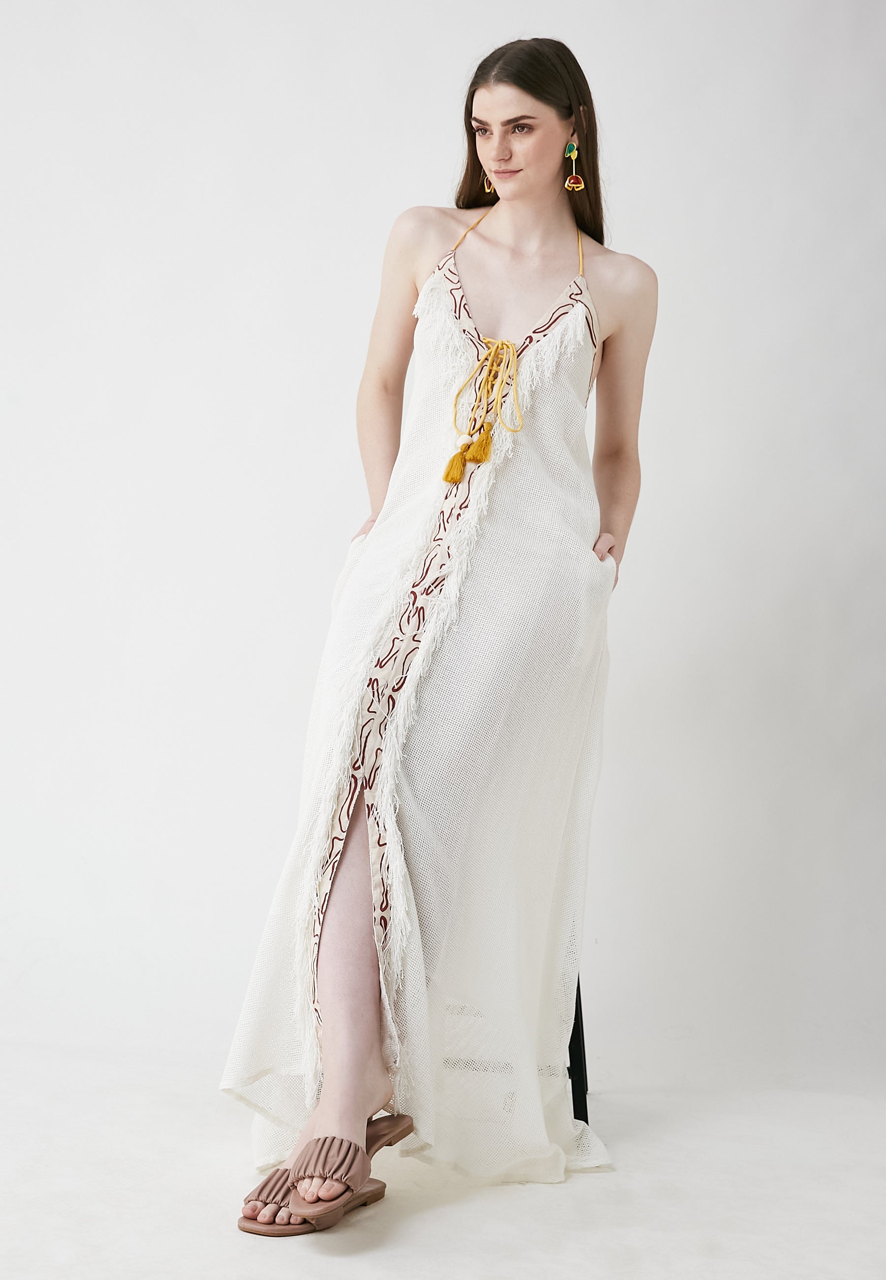 Vestido blanco brisa