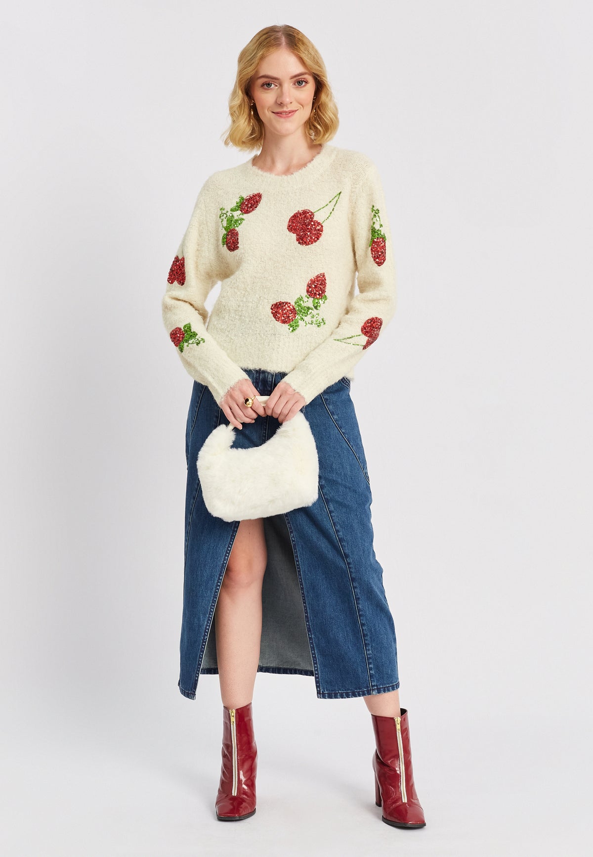 Ursula Beige Pullover