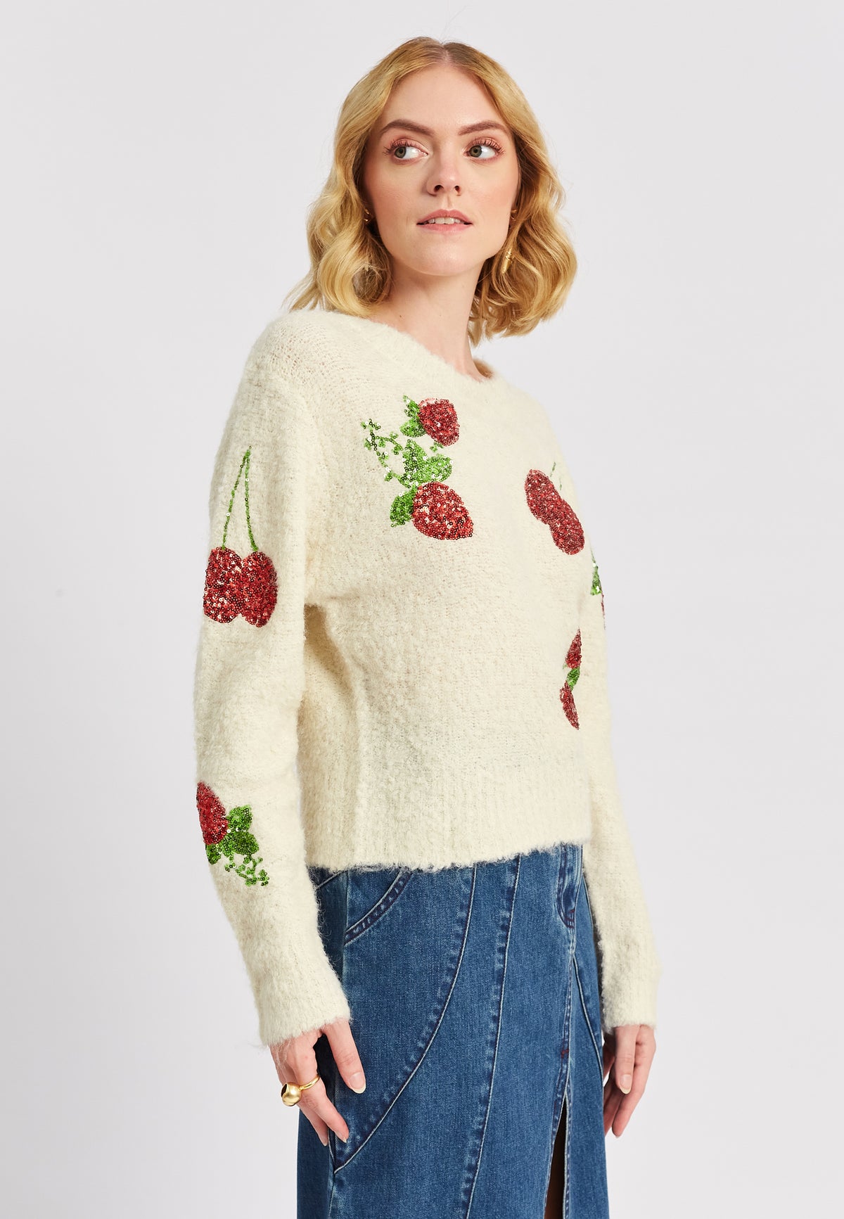 Ursula Beige Pullover