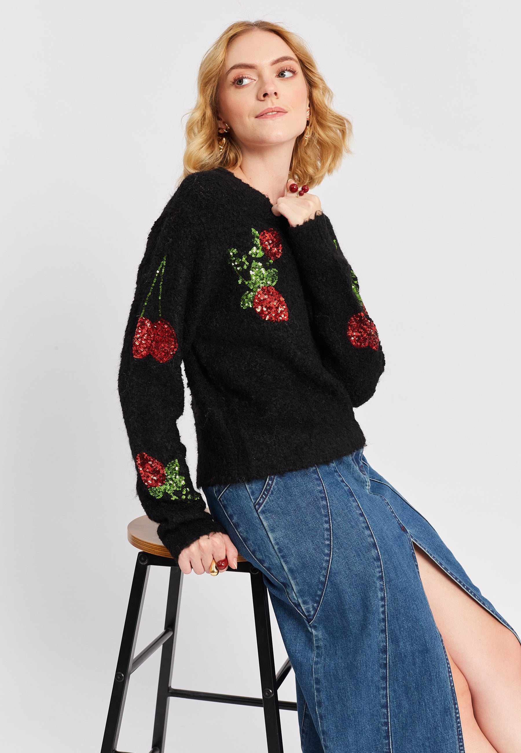 Ursula Black Sweater