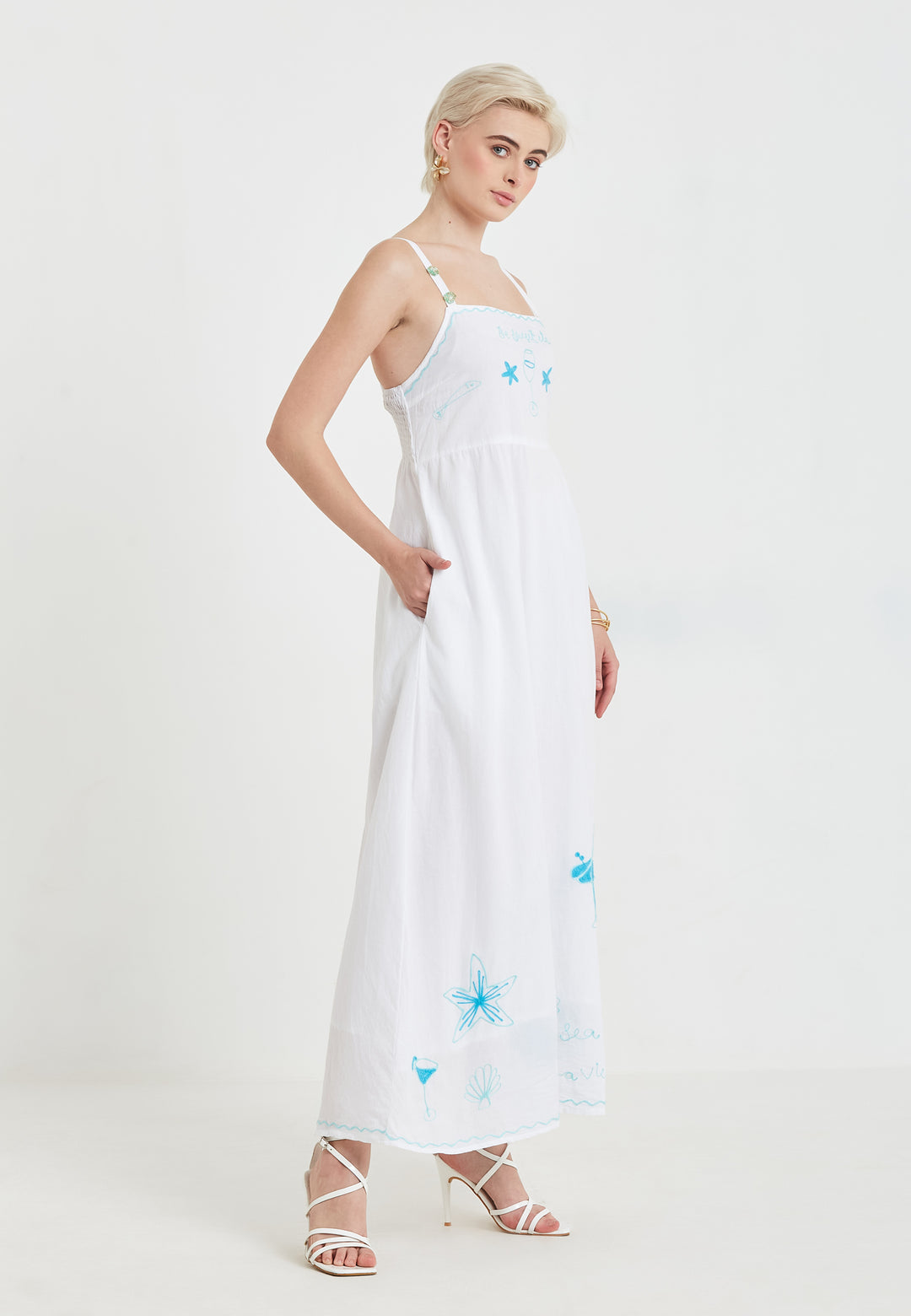 Vita White Dress