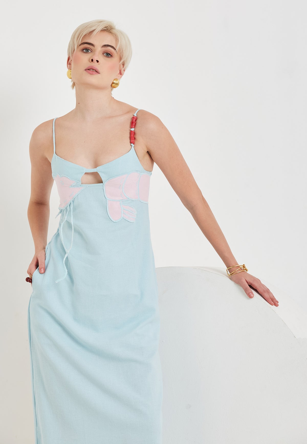 Velamar blue dress