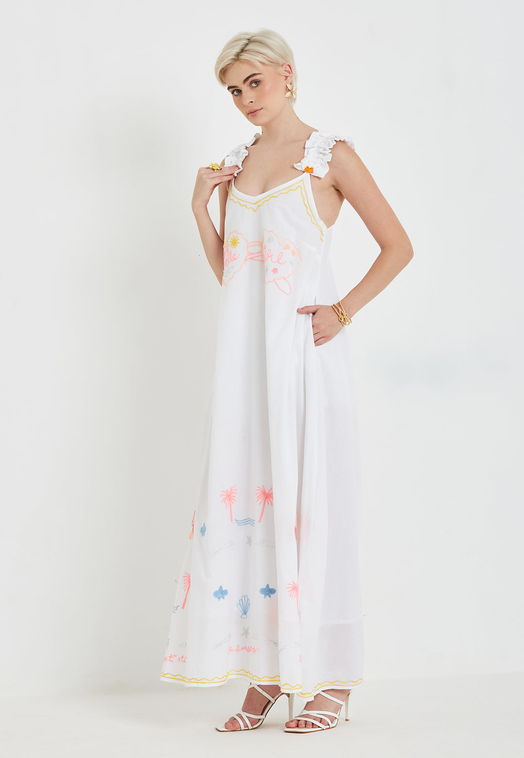Robe blanche Summerlight
