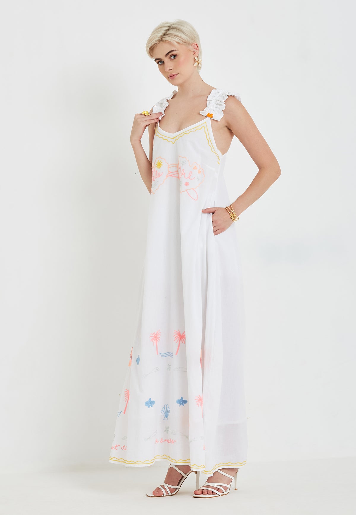 Summerlight witte jurk