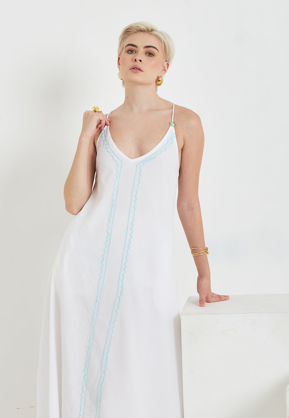 Shore white dress