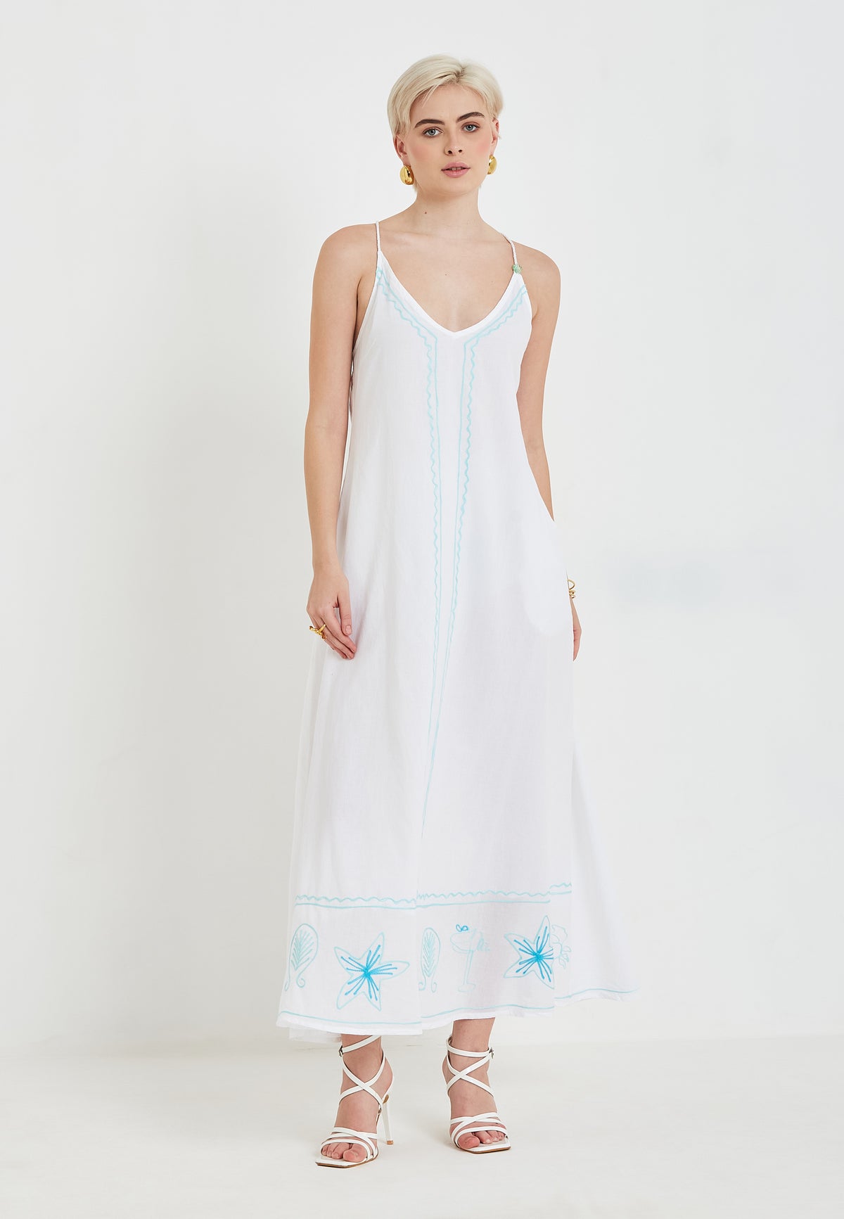 Shore white dress