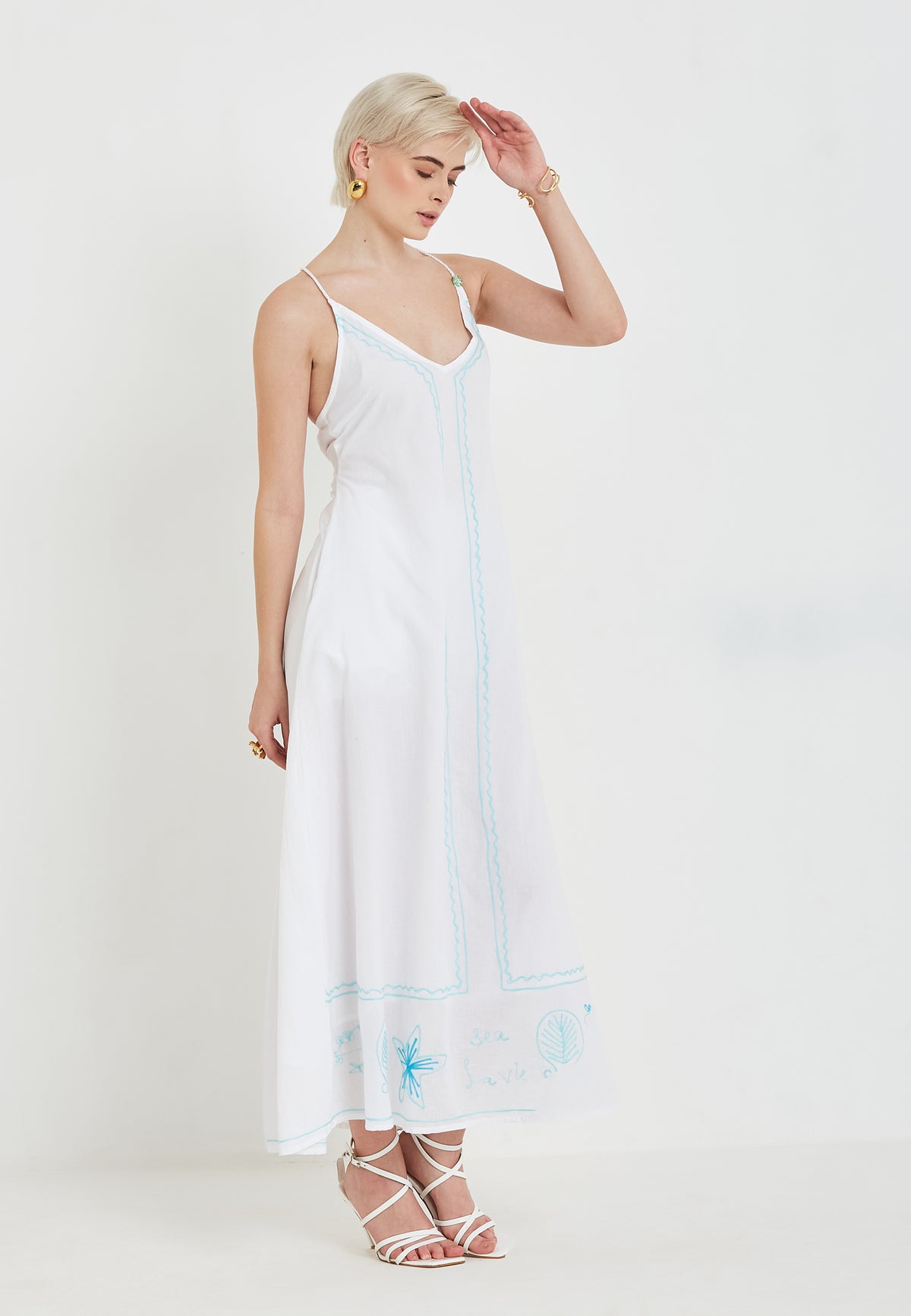 Shore white dress