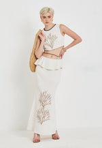 Load image into Gallery viewer, Riviera White Skirt
