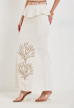 Load image into Gallery viewer, Riviera White Skirt
