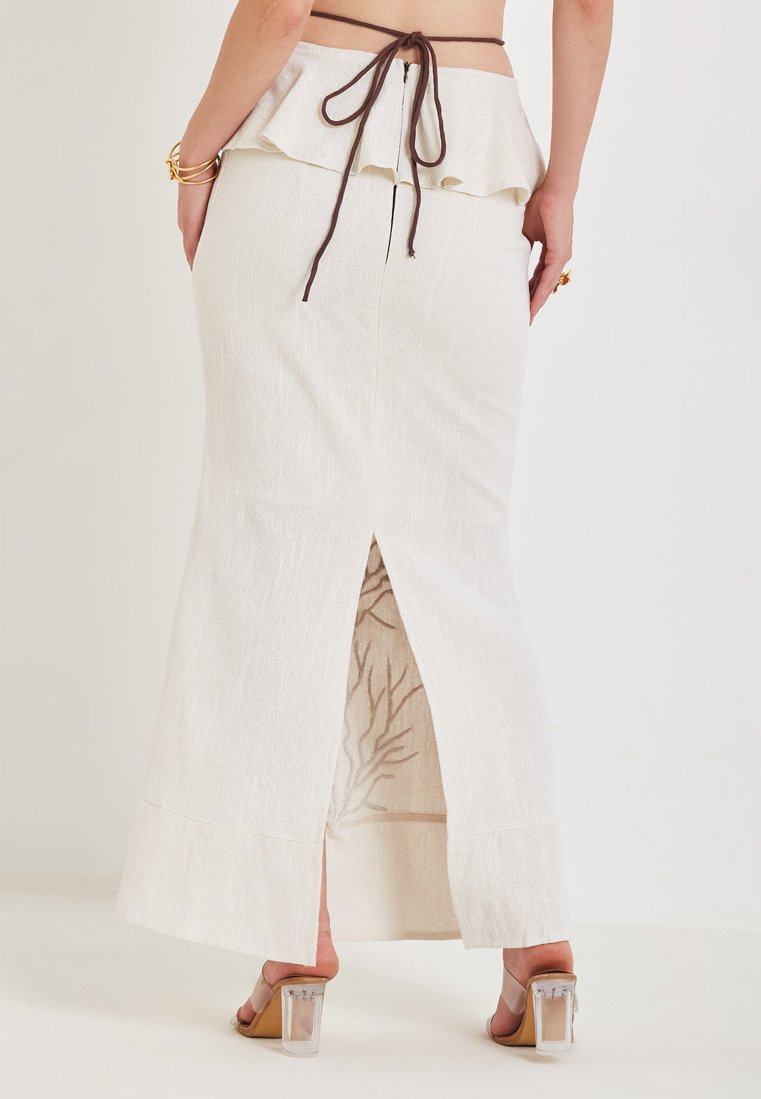 Riviera White Skirt
