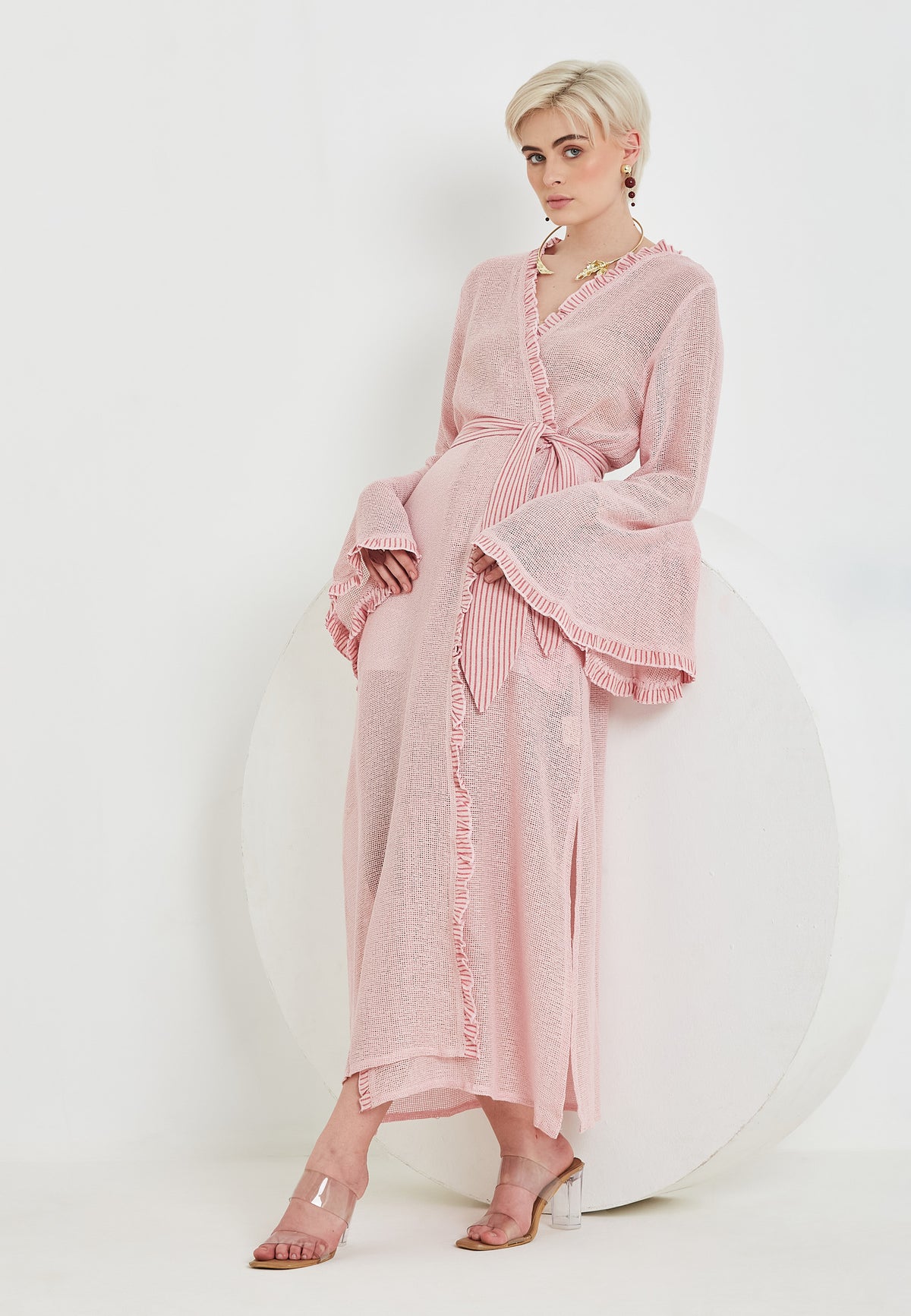 Marisma pink kimono