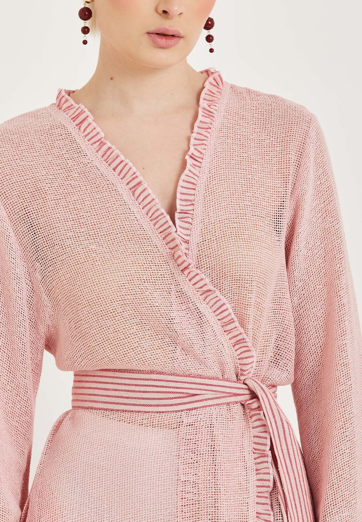 Marisma pink kimono