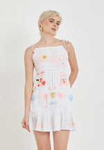 Load image into Gallery viewer, Mareblu White Dress
