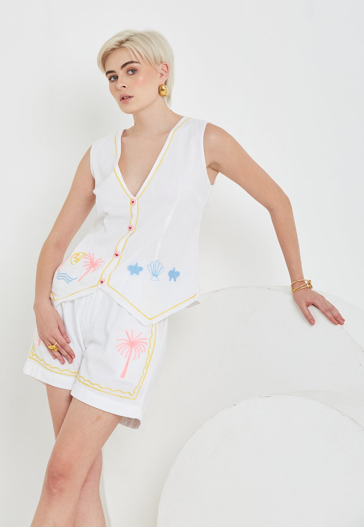 Fiamma witte top
