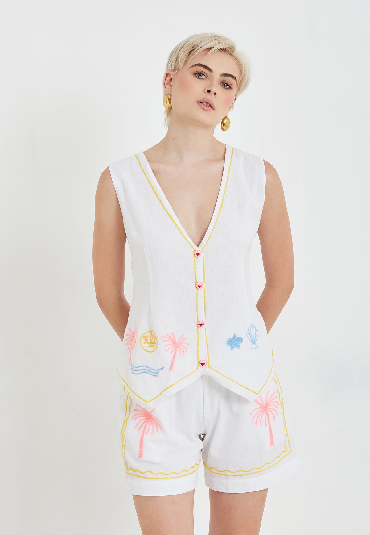 Fiamma witte top