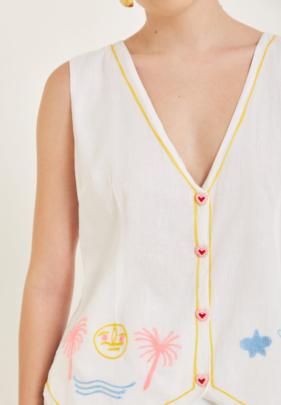 Fiamma White Vest