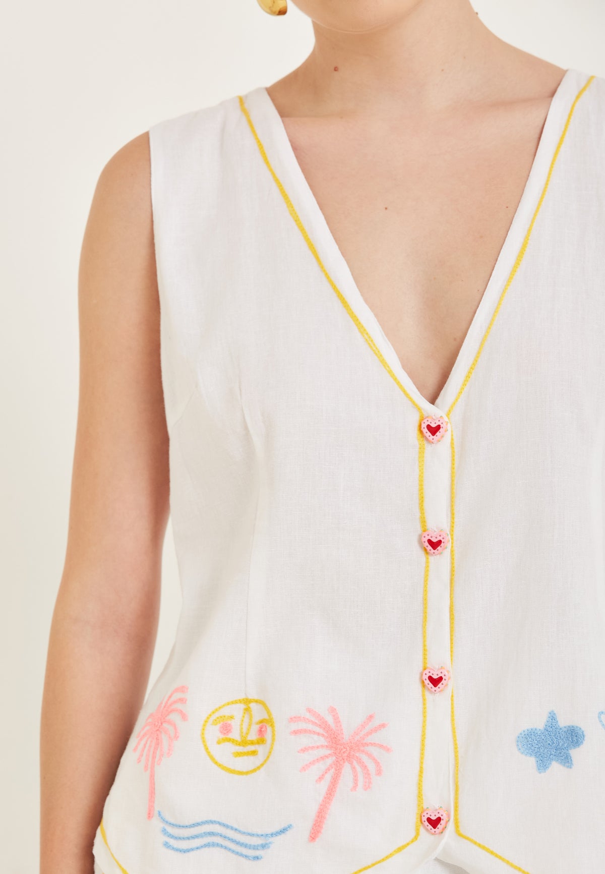 Fiamma witte top