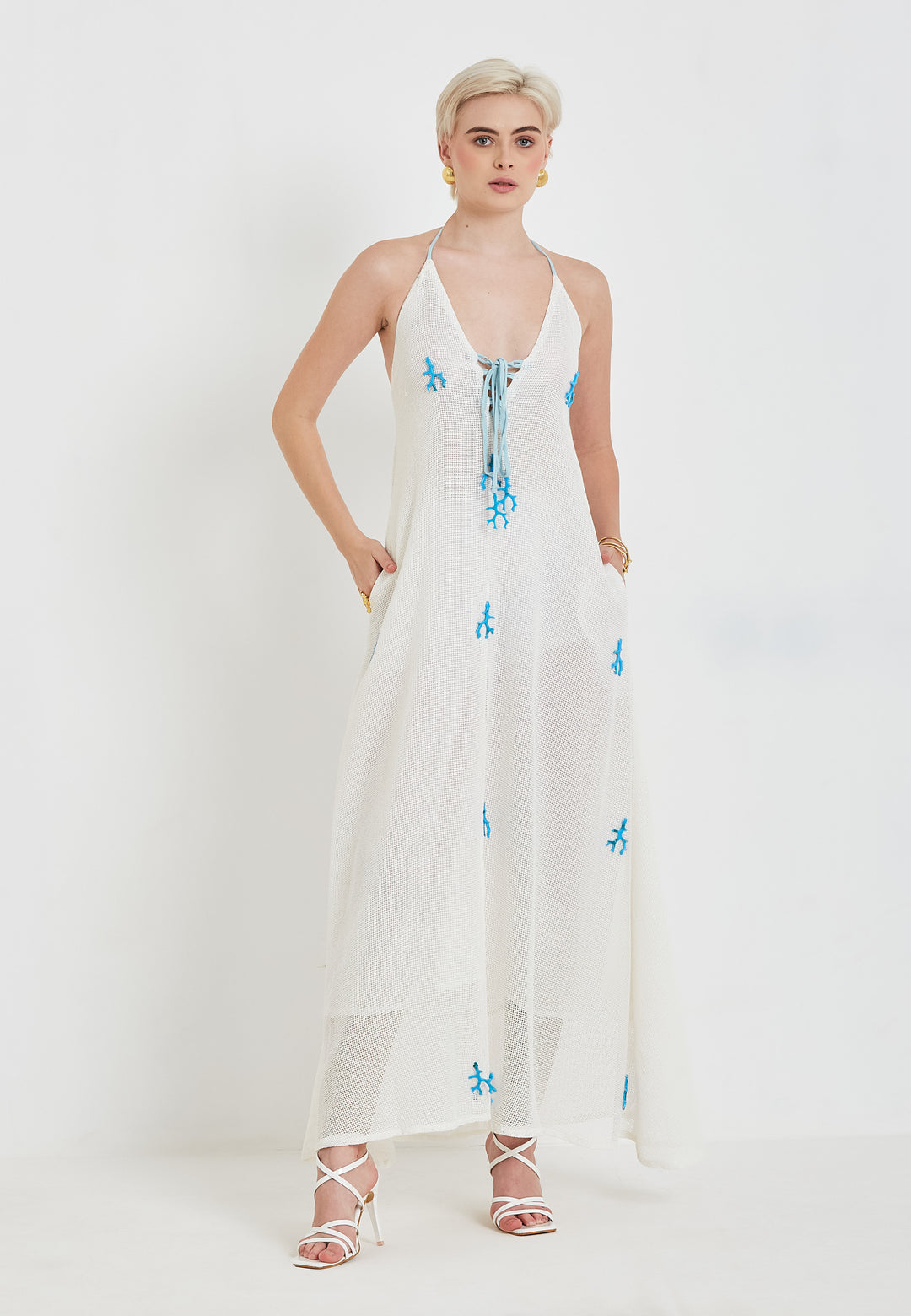Athens White Dress
