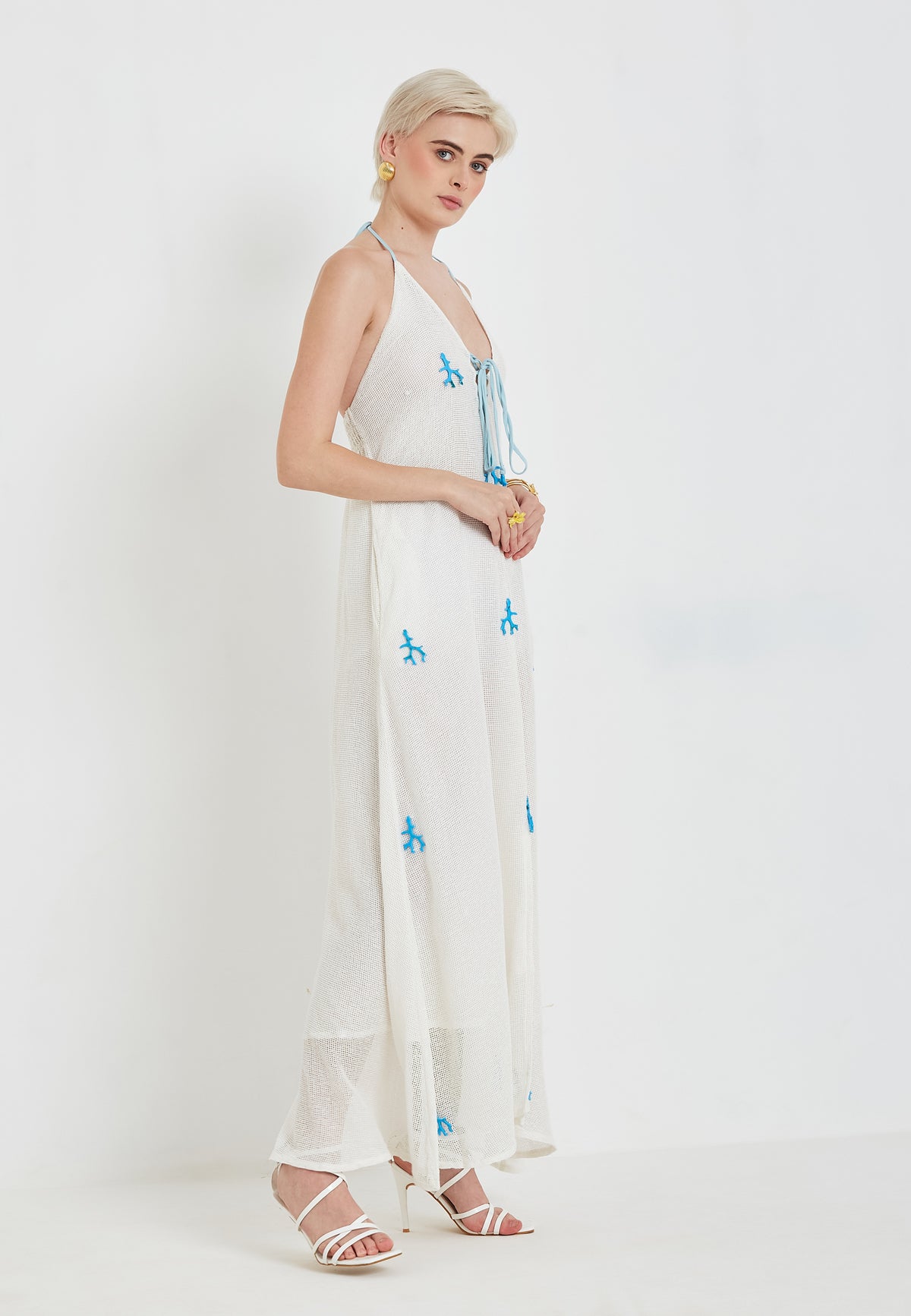 Athens white dress