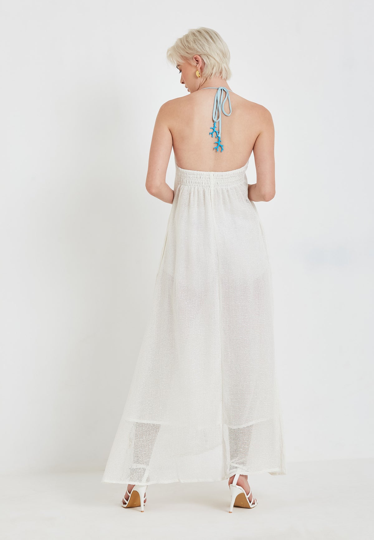 Athens white dress