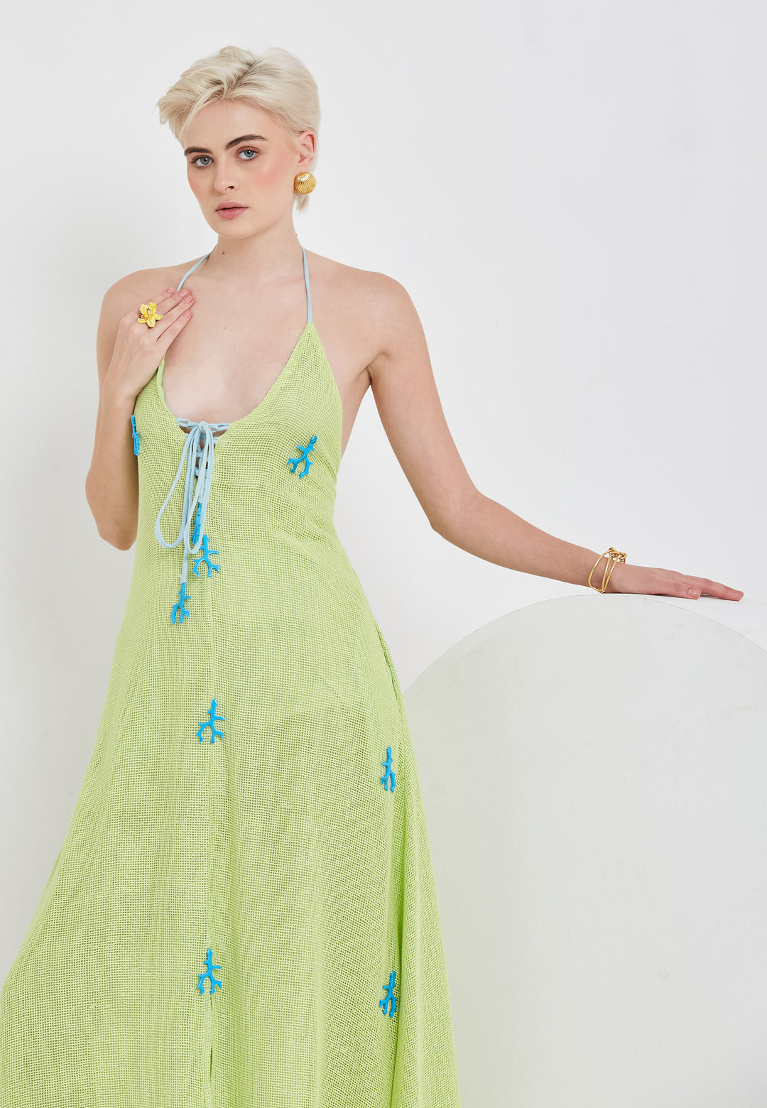 Athens Green Dress