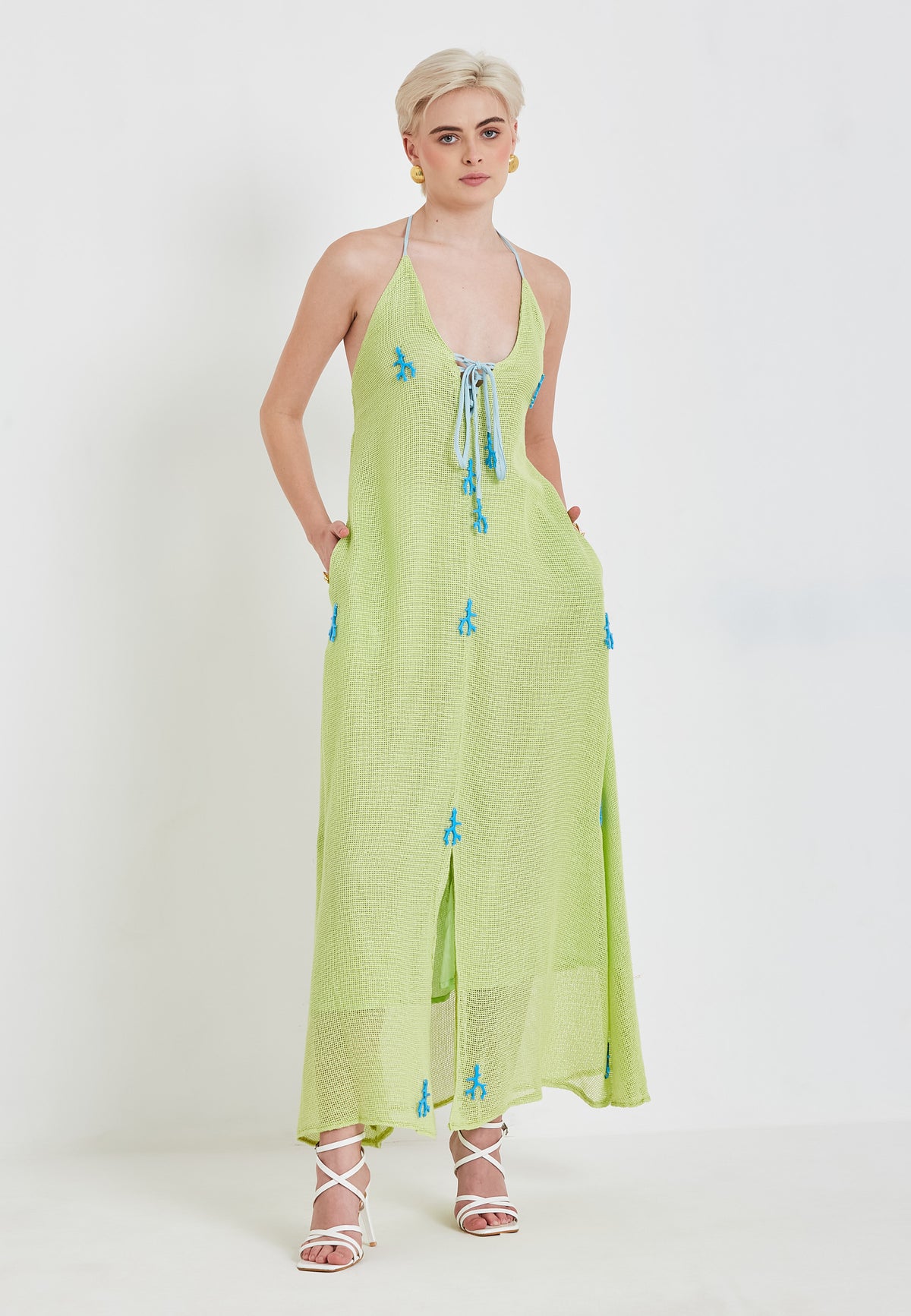 Athens green dress