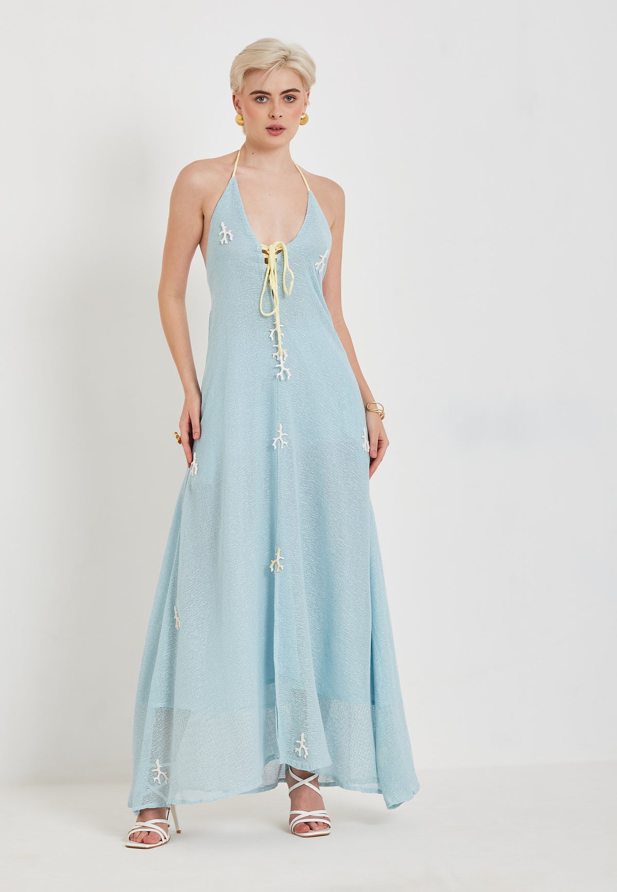 Athens blue dress
