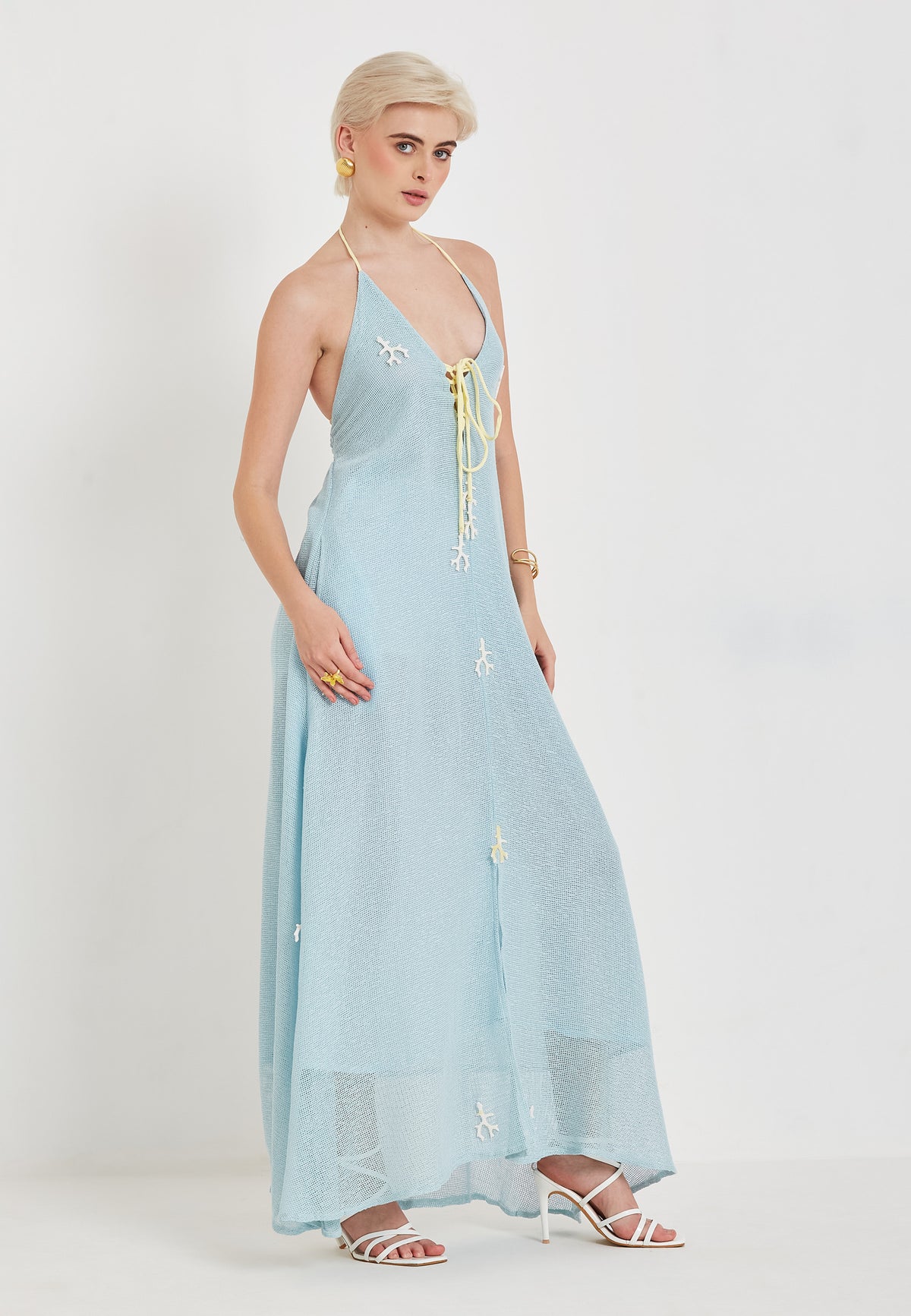 Athens blue dress