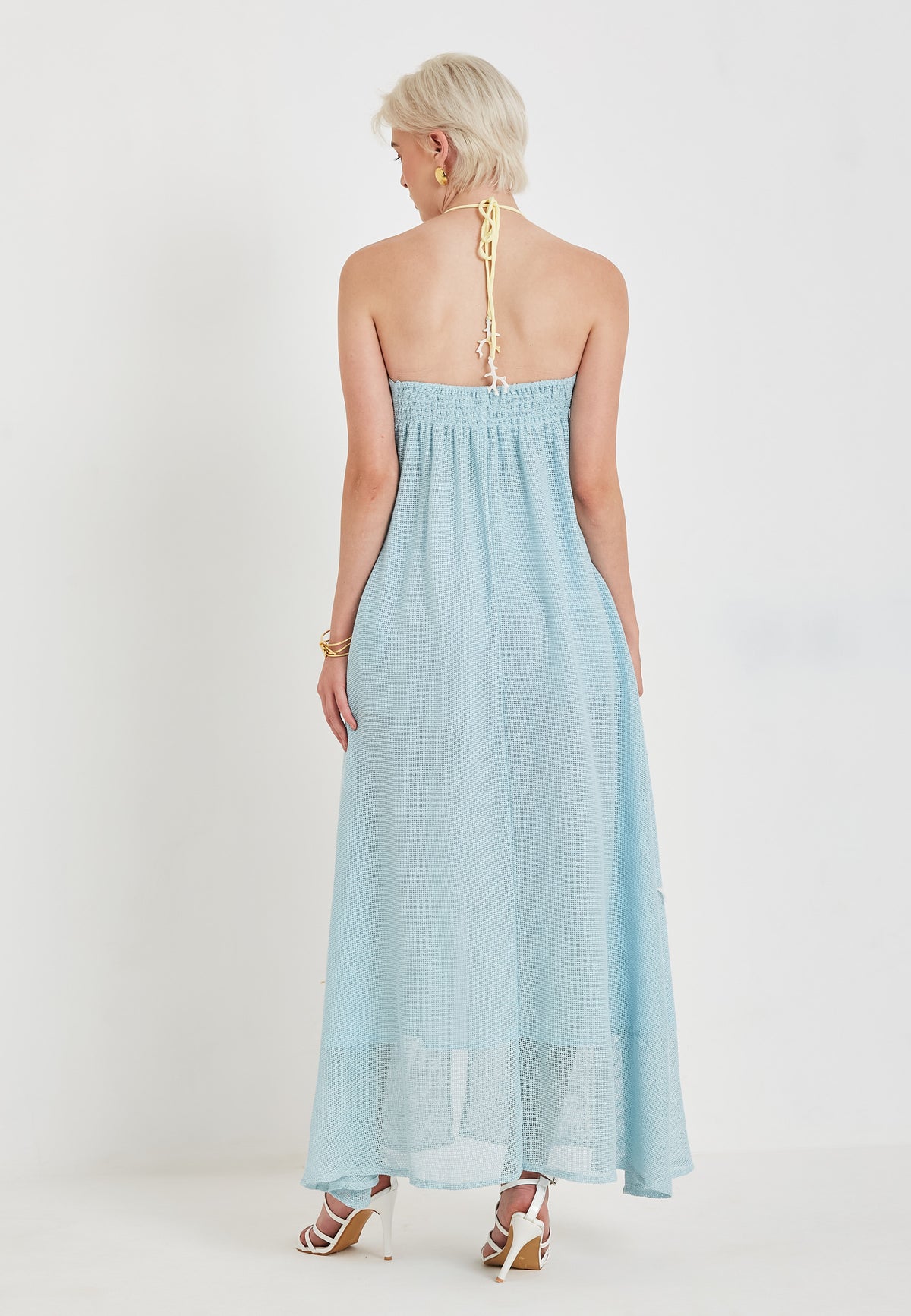 Athens blue dress