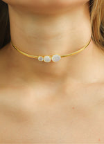 Load image into Gallery viewer, nura choker necklace Bombay Sunset
