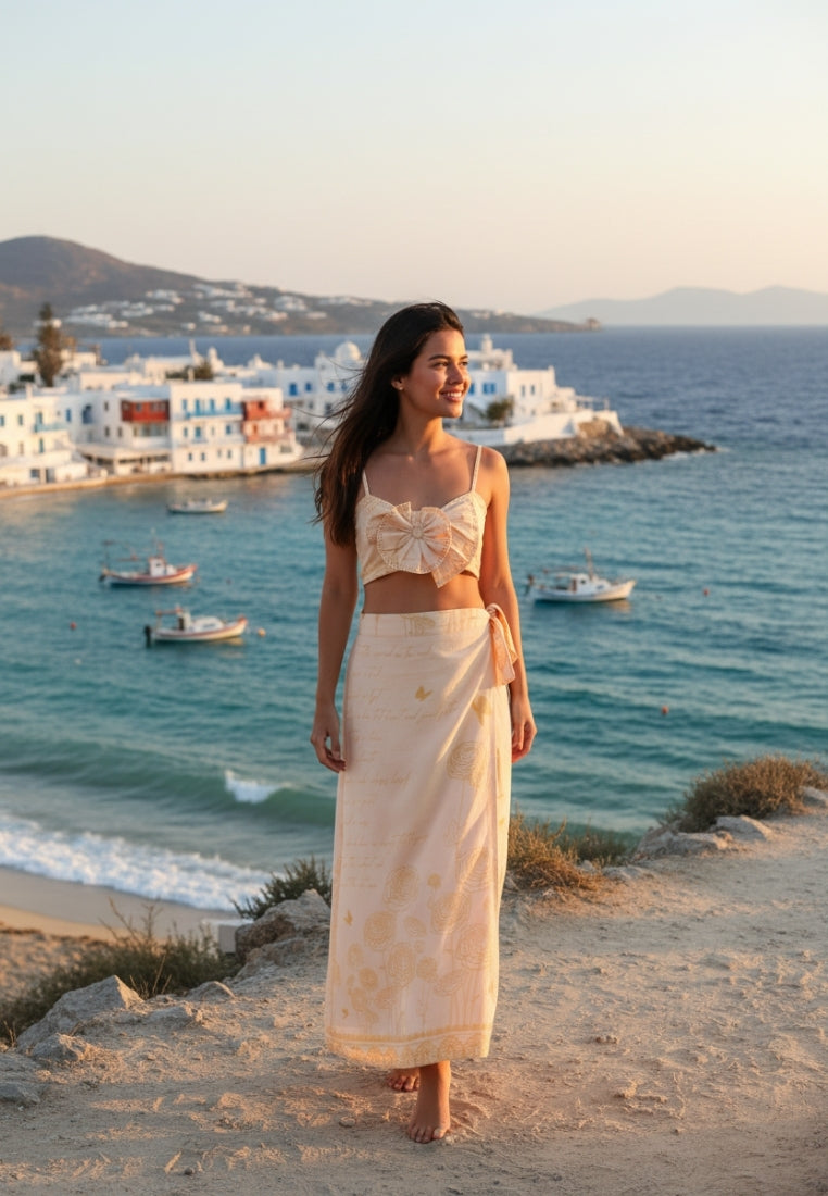 Oceana butterfly skirt