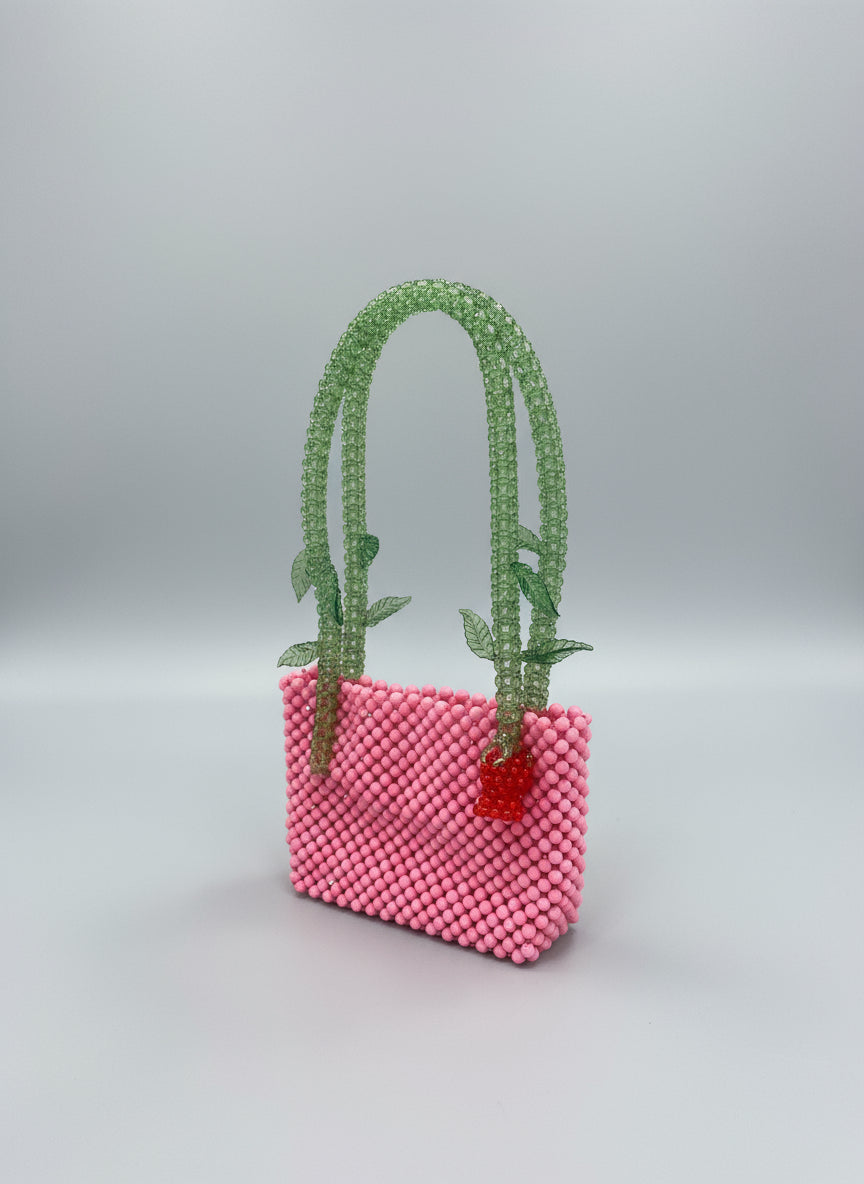 Rose pink handbag