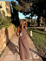 Load image into Gallery viewer, Solara Mocha Dress

