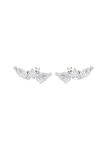 Load image into Gallery viewer, silver benitta earrings Bombay Sunset
