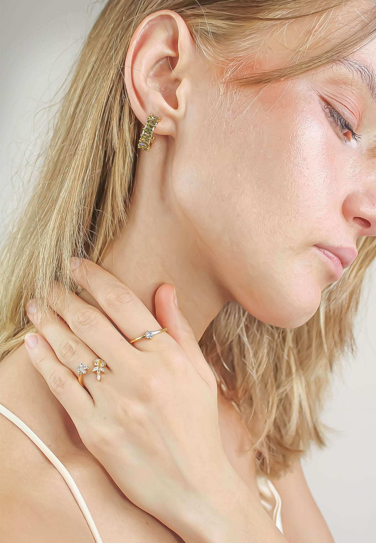 Rucci downtown earrings bombay sunset