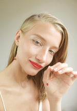 Load image into Gallery viewer, ontario earrings Bombay Sunset
