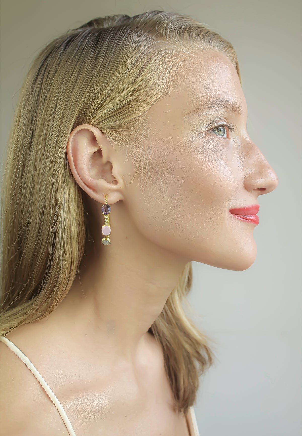 Doha earrings bombay sunset