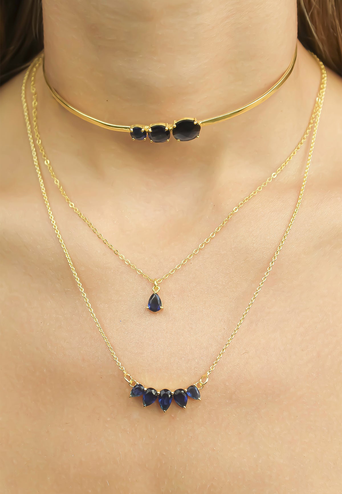 Sahara pendant necklace bombay sunset