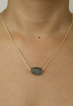 Load image into Gallery viewer, cosmic raw stone necklace Bombay Sunset
