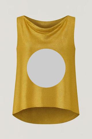 SAMPLING Sunday Silver Top