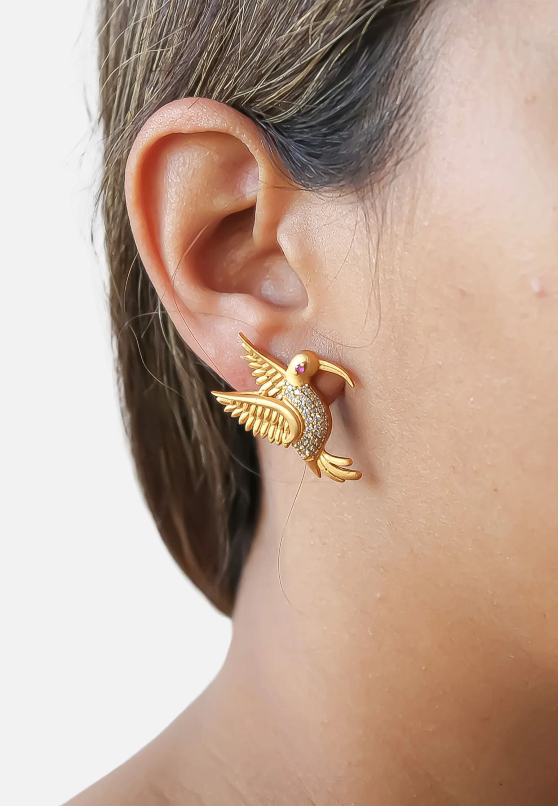 Amazonian Hummingbird Earrings