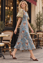 Carregar imagem no visualizador da Galeria, Bridgerton Dress — Parisian café close editorial — 20261010
