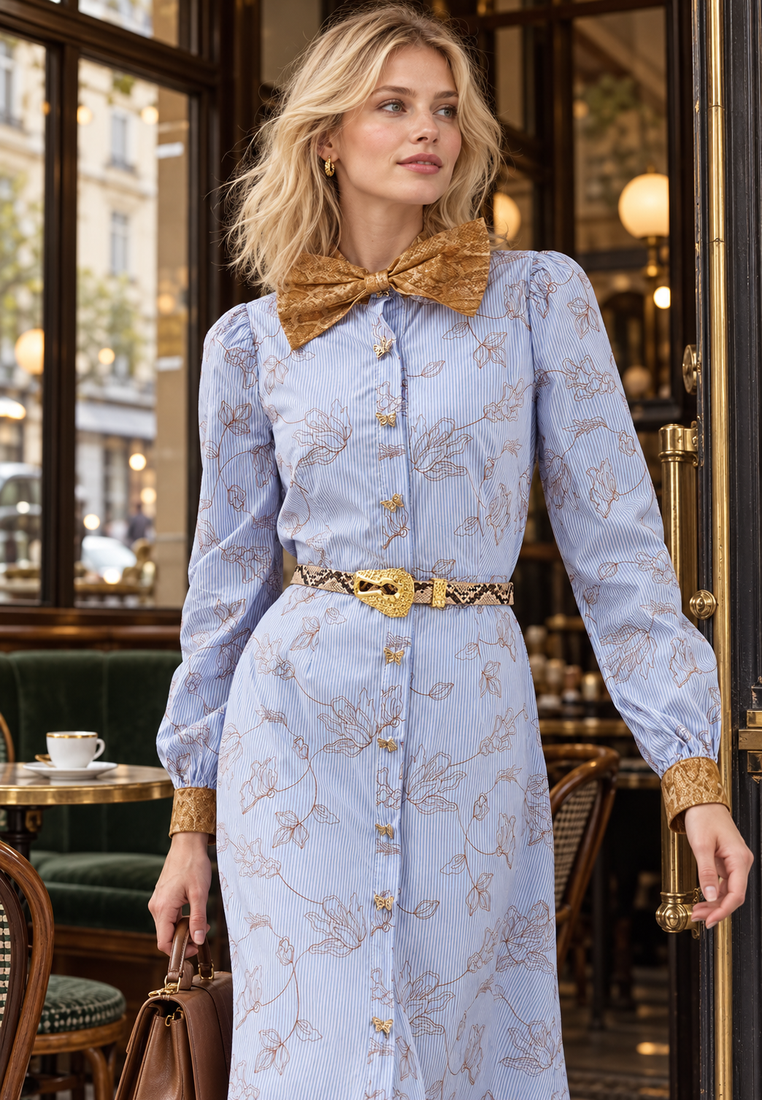 Cobra belt — parisian café full editorial — 20261010