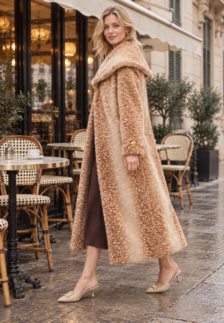 Bambi coat — parisian café full editorial — 20261010