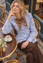 Load image into Gallery viewer, Erman Shirt — Parisian café overhead editorial — 20261010
