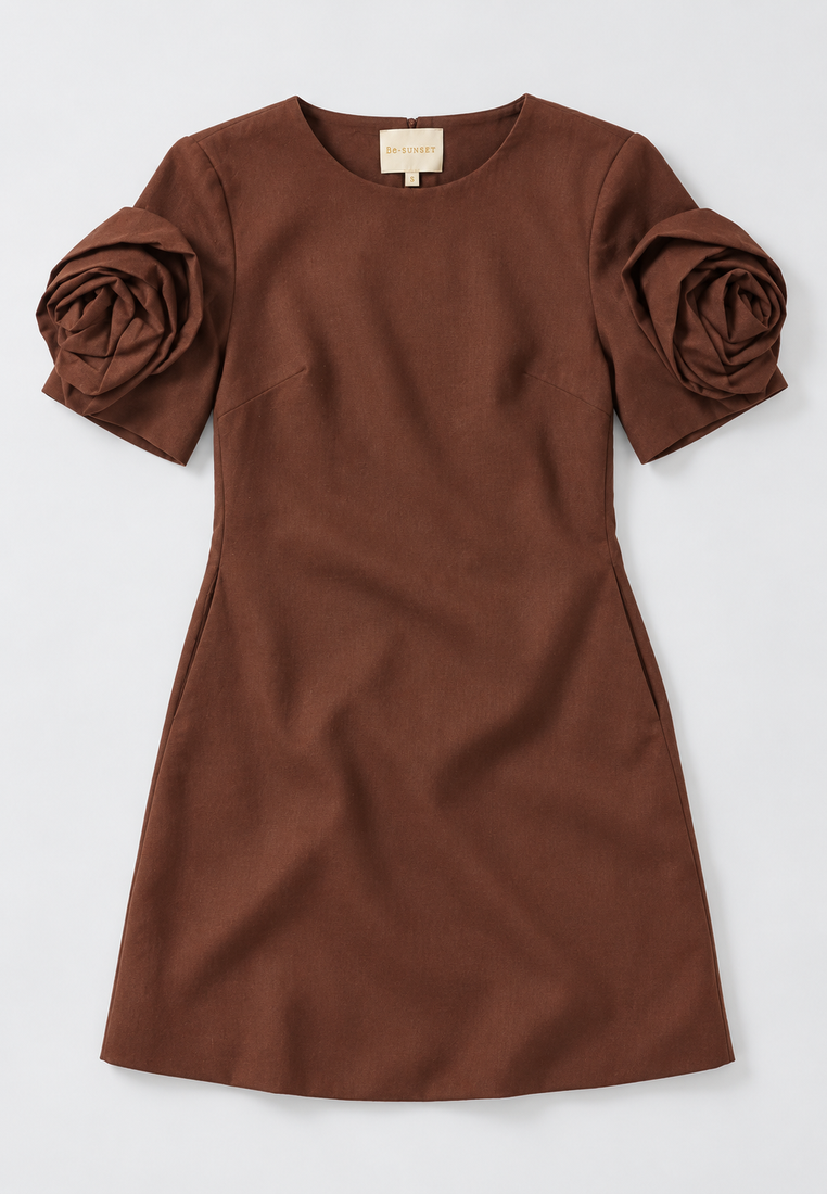 Hania dress — parisian café pr flat lay — 20261010