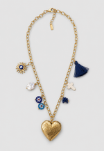 Load image into Gallery viewer, Blue Necklace
